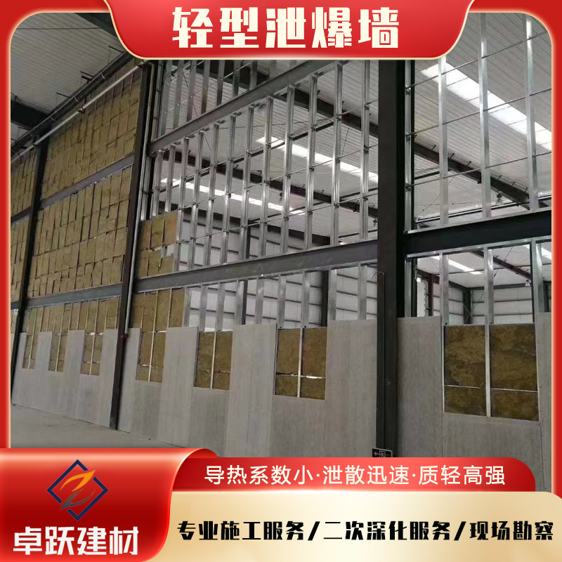 滨州锅炉房泄爆墙如何定制